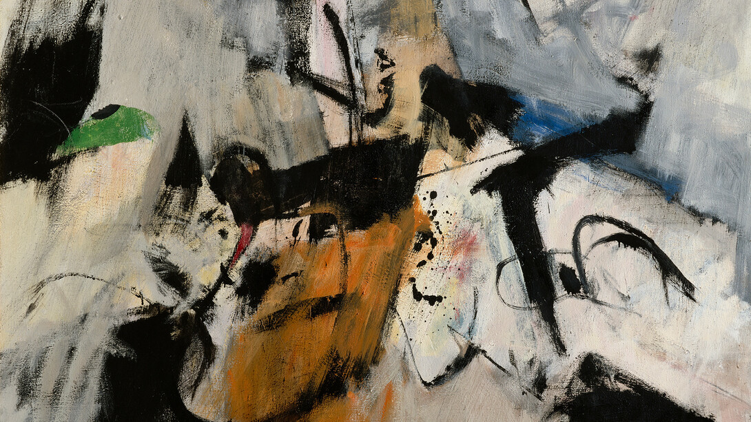 Afro, Occhio di lucertola (detalle), 1960. Cortesía del Centre Pompidou Málaga
