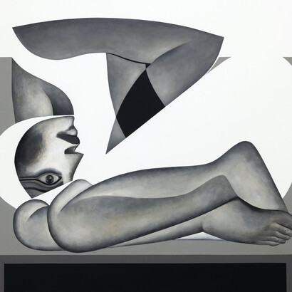 Safwan Dahoul, Dream 279 (detail), 2025. Courtesy of Ayyam Gallery