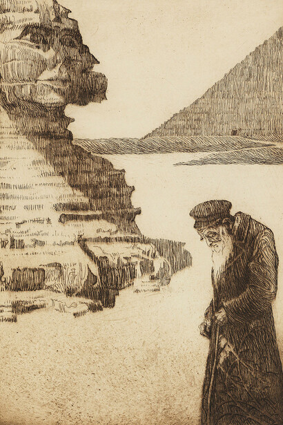 The Wanderer. Courtesy of Israel Museum
