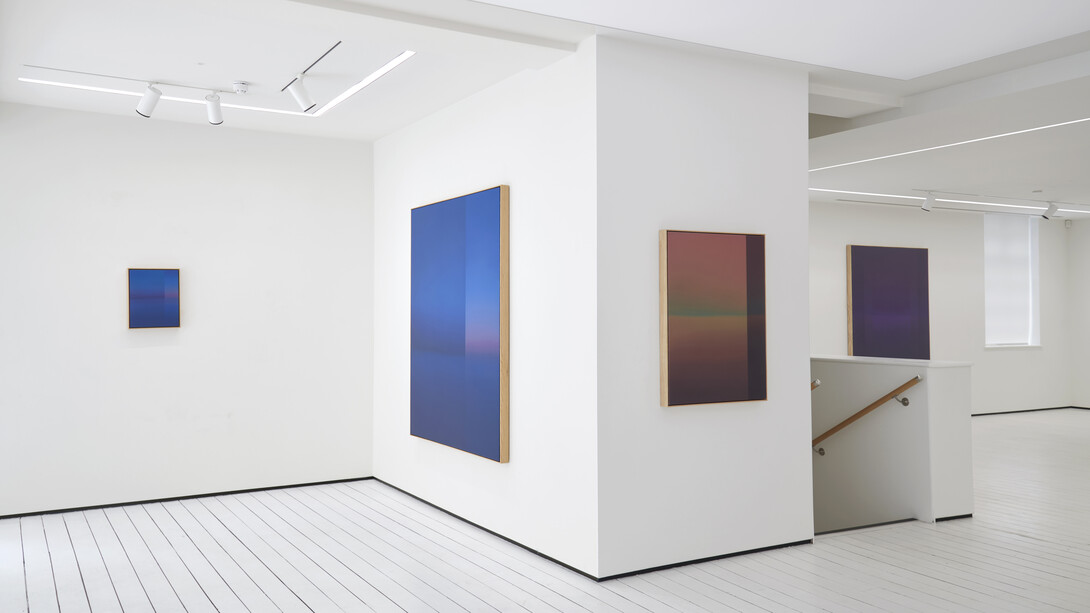 Theo Pinto, The weight of light, exhibition view. Courtesy of Cadogan Gallery