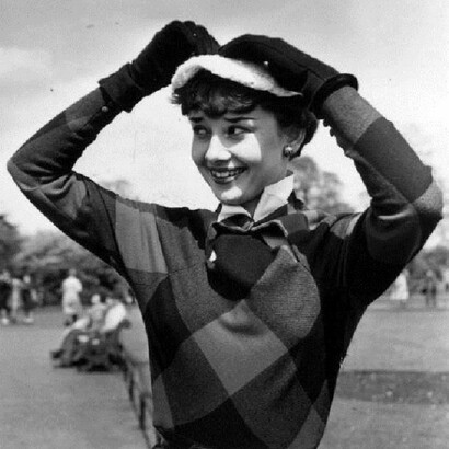 Audrey Hepburn, elegant