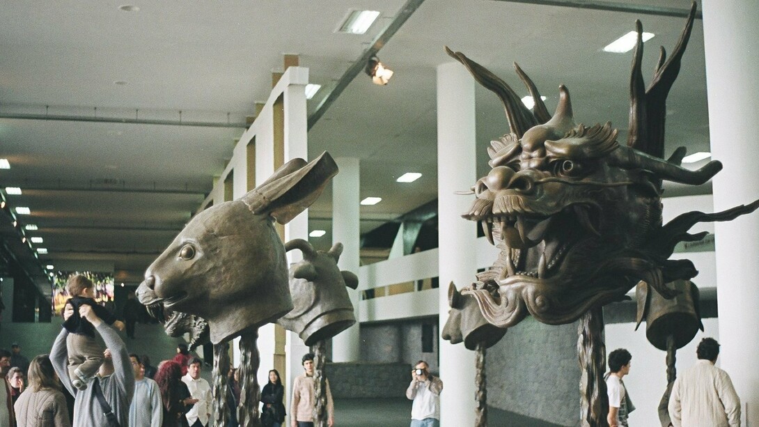 "Circulo de animales", del artista chino Ai Weiwei, 29a Bienal de São Paulo