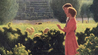 Giuseppe Pellizza da Volpedo, "Idillio verde"