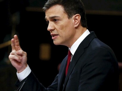 Pedro Sánchez en el Parlamento