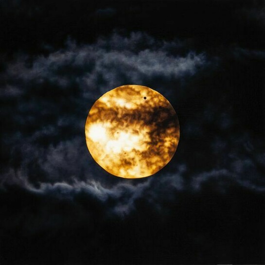 Damian Loeb, Venus Transit 2013 Oil on linen 36 x 36 inches (91.4 x 91.4 cm) Private Collection