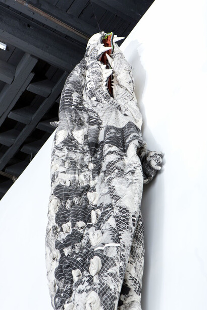 Hibernating Tattoos Guarding the Sweat of the Sun. Courtesy of Richard Taittinger Gallery