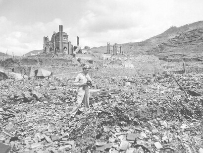 Hiroshima reducida a escombros tras la detonación de la bomba atómica el 6 de agosto de 1945