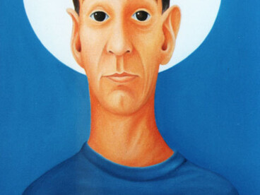 Derek, patron saint of sexuality, oil on canvas, Mark Weighton, 1996