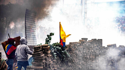 Protestas en Ecuador