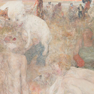 Marion Wagschal, La mélancolie des carnivores (détail), 2014. Avec l'aimable autorisation du Musée des beaux-arts du Canada