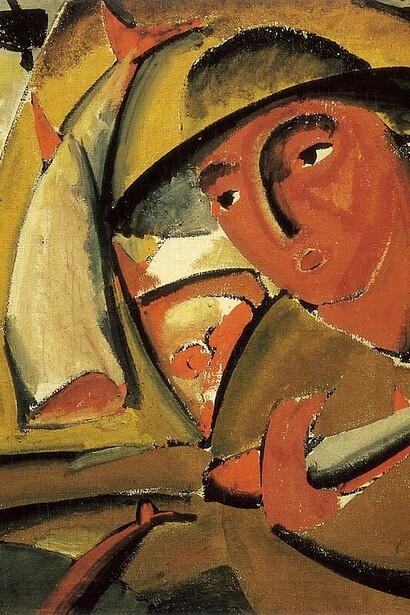 Vladimir Tatlin, "Pescivendolo", 1911, Tretyakov Gallery, Mosca, Russia