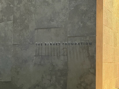 The Barnes Foundation entrance
