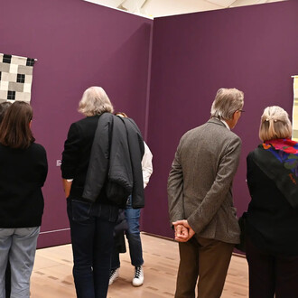 Anni Albers, Constructing textiles, veduta della mostra. Per gentile concessione del Zentrum Paul Klee