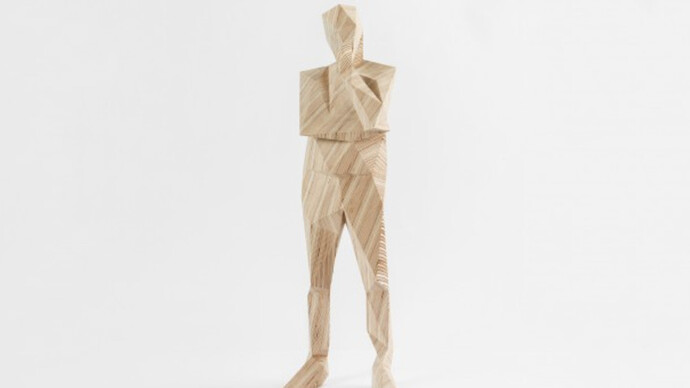 Xavier Veilhan, Exhibition view. Courtesy of Perrotin
