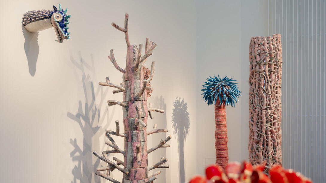António Vasconcelos Lapa, Extra-nature, vue de l’exposition. Avec l’aimable autorisation du Musée Ariana. Photo par Boris Dunand, Musée Ariana Geneva
