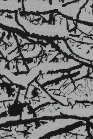 Farhad Moshiri, "Snow Forest", detail, at Perrotin Gallery