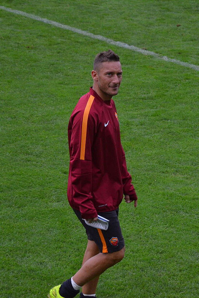 Francesco Totti, Italien, Fußball Weltmeister-2006. Aufnahme: 2014