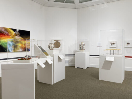 Across boundaries across barriers, exhibition view. Courtesy of DeCordova Sculpture Park and Museum