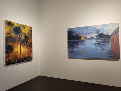 Nomadic Treasures, 2023, installation view. Courtesy of the artists and AHA Fine Art, NYC