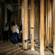 Elena Hoyos, Mikado, exhibition view. Courtesy of El Dorado Space