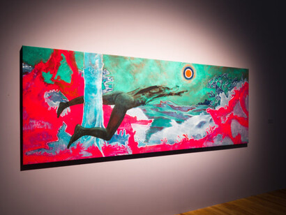 The lure of the dark. Courtesy of MASS MoCA