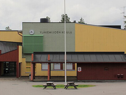 The Yläkemijoki Comprehensive School in Vanttauskoski, Rovaniemi, Finland
