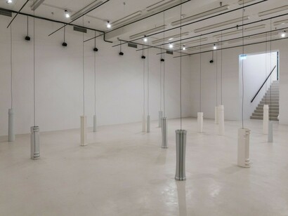 Resonating Pillars, Exhibition view. Courtesy of Den Frie