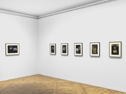 Noah Davis, Ancient reign, exhibition view. Courtesy David Zwirner