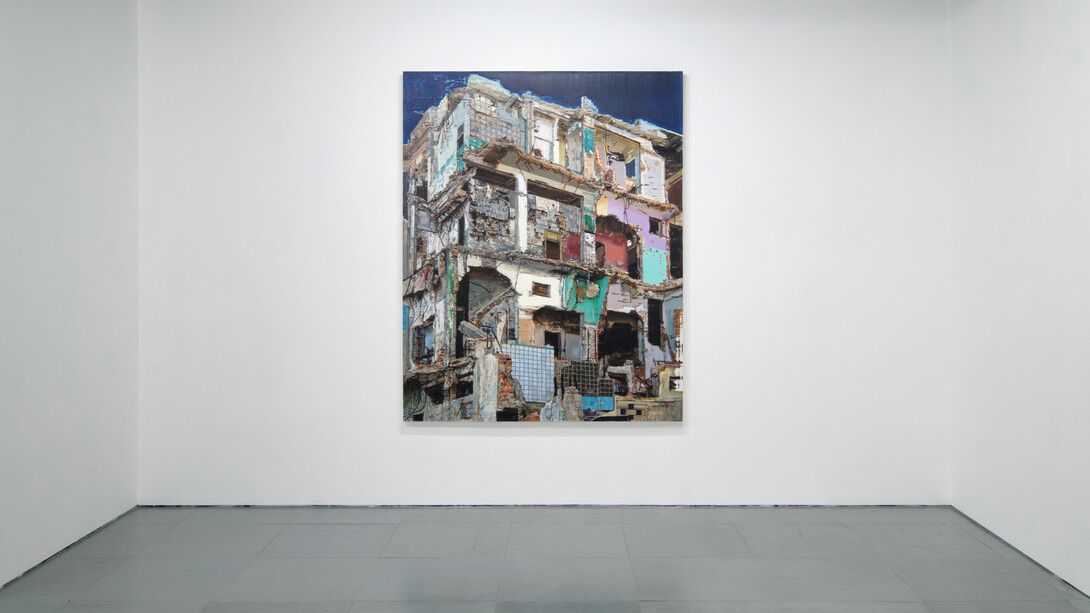 Installation view, Yuan Yuan, ‘Irregular Pearl’, Edouard Malingue Gallery, Hong Kong, 2020. Image courtesy of Edouard Malingue Gallery.