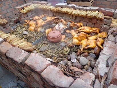 Pachamanca, Peruvian dish