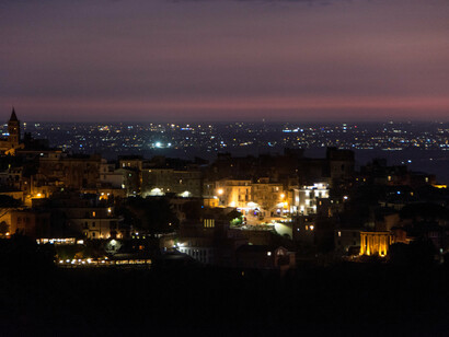 Tivoli di notte. Ph Giorgio Moscatelli