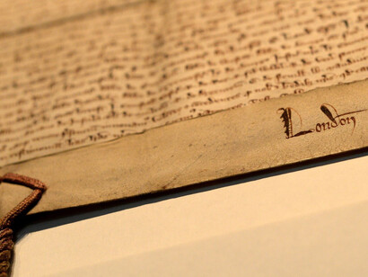 Ejemplar de la Carta Magna