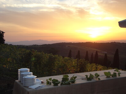 Sunset at Val d'Orcia © Serena Giovannoni