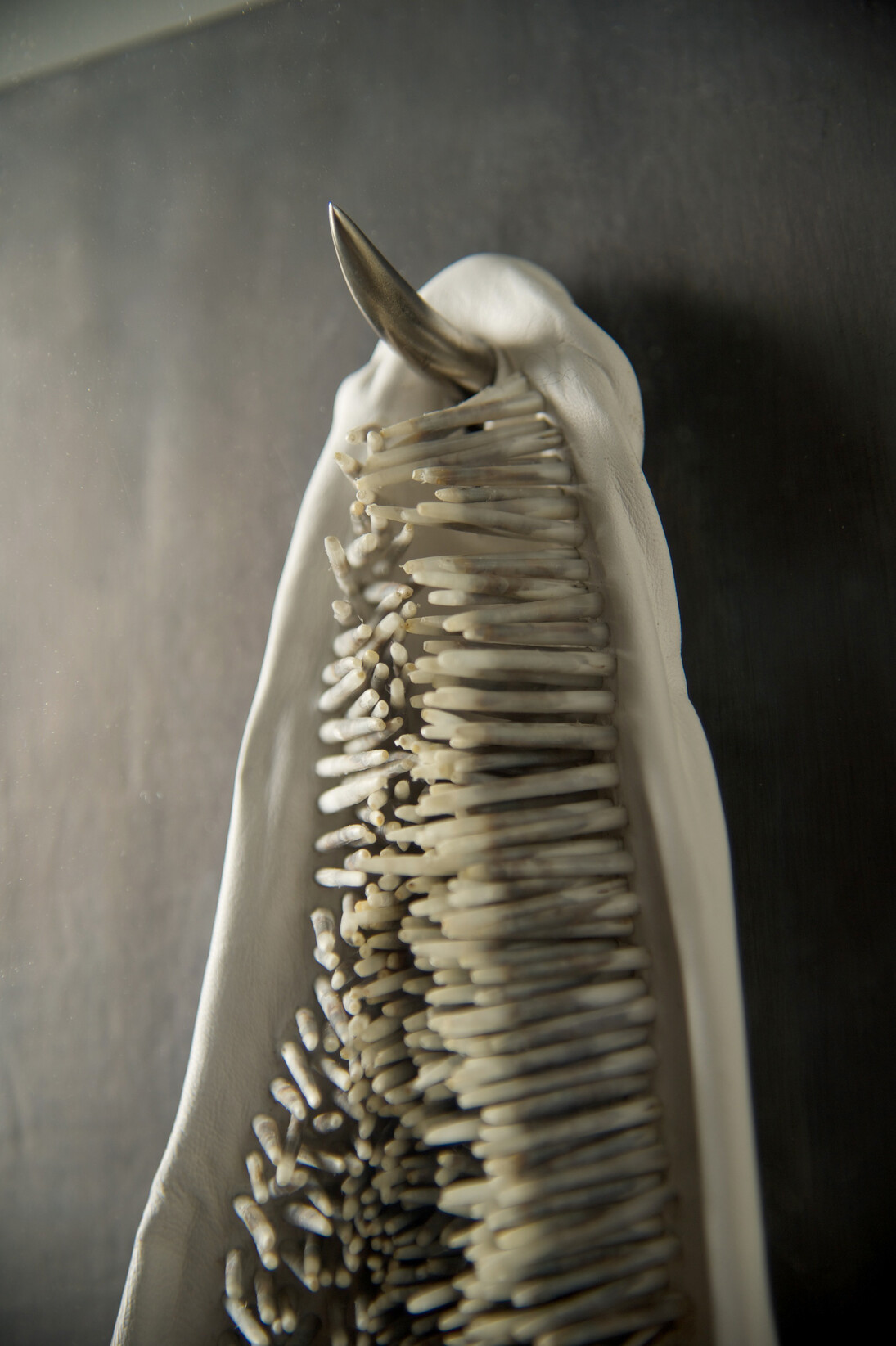 Kate MccGwire, Pelt Rift hook detail. Photo JP Bland