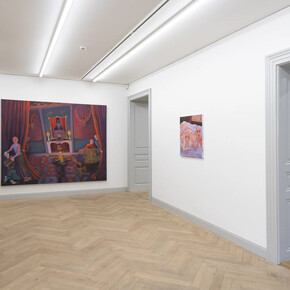 Andriu Deplazes, Nasse augen, ausstellungsansicht. Mit freundlicher genehmigung von Galerie Peter Kilchmann