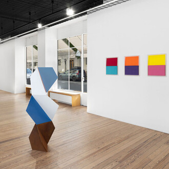 Henrik Eiben, Gap in the clouds, vue d'exposition. Avec l'aimable autorisation de la Galerie Lange + Pult