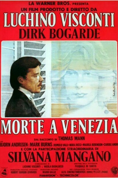 Locandina di Morte a Venezia, di Luchino Visconti