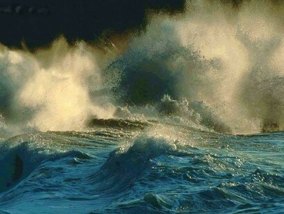 Uno tsunami nell'Oceano