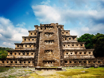 Piramide de los nichos. El Tajín, Veracruz, México