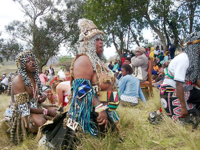 Eine schamanistischen Ritual