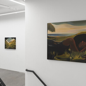 Megan Gabrielle Harris, All things held between, exhibition view. Courtesy of Anat Ebgi