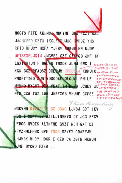 Leandro Katz. Courtesy of Henrique Faria Fine Art