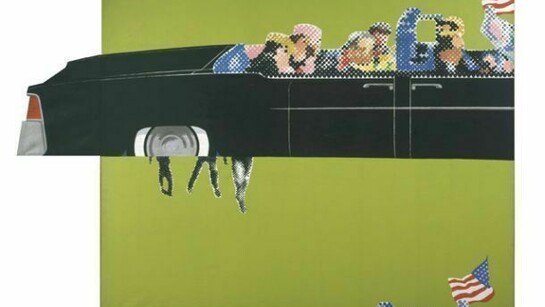 Gerald Laing, Lincoln Convertible, 1964, Gerald Laing Estate, Kinkell, Courtesy of the Gerald Laing Estate, © ACS, 2013