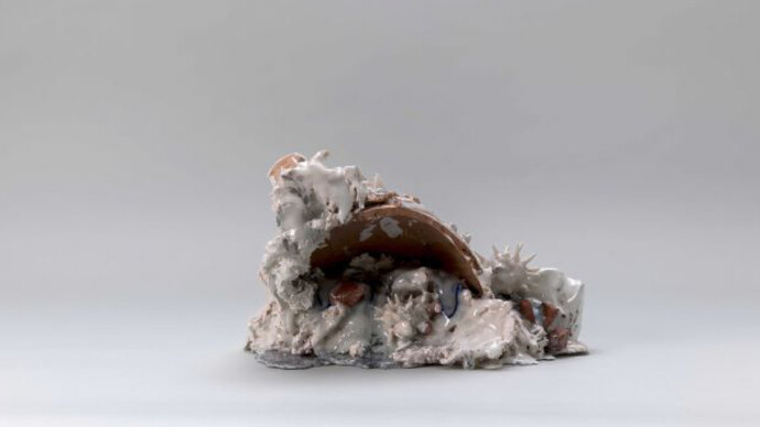 Interrupted Halfway Through. Courtesy Zilberman Gallery
