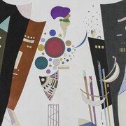 Vassily Kandinsky, Accord réciproque (detalle), 1942. Cortesía del Centre Pompidou Málaga