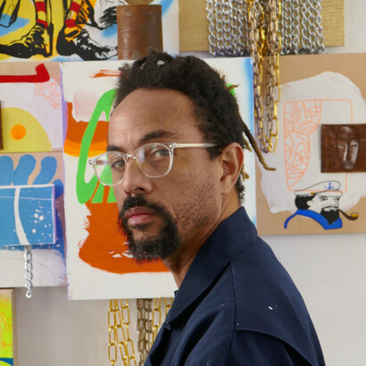 Navin Norling, portrait. Courtesy the artist and Johnson Lowe Gallery