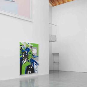 Joe Bradley, Oscar Tuazon, Michael Williams. Courtesy of Brant Foundation