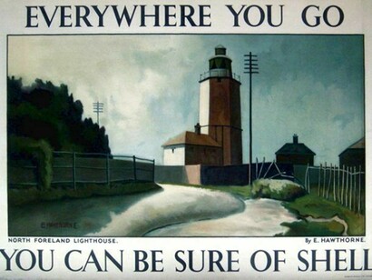 North Foreland Lighthouse, by Elwin Hawthorne