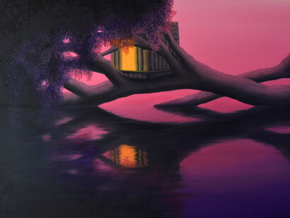 Geppy Pisanelli, Luminous dusk, 2023-24. Courtesy of GR Gallery