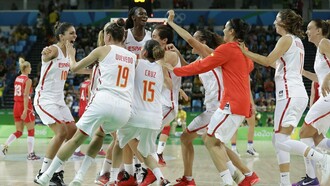 El baloncesto femenino español logró en Río de Janeiro una meritoria plata